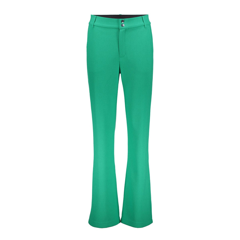 Geisha lange broek dames groen dessin – 61110-21