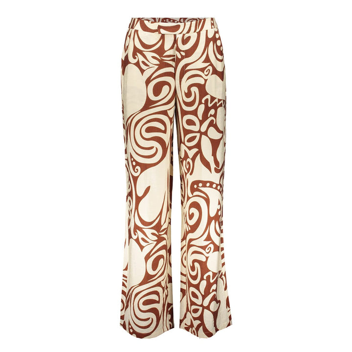 Geisha lange broek ecru dessin – dames