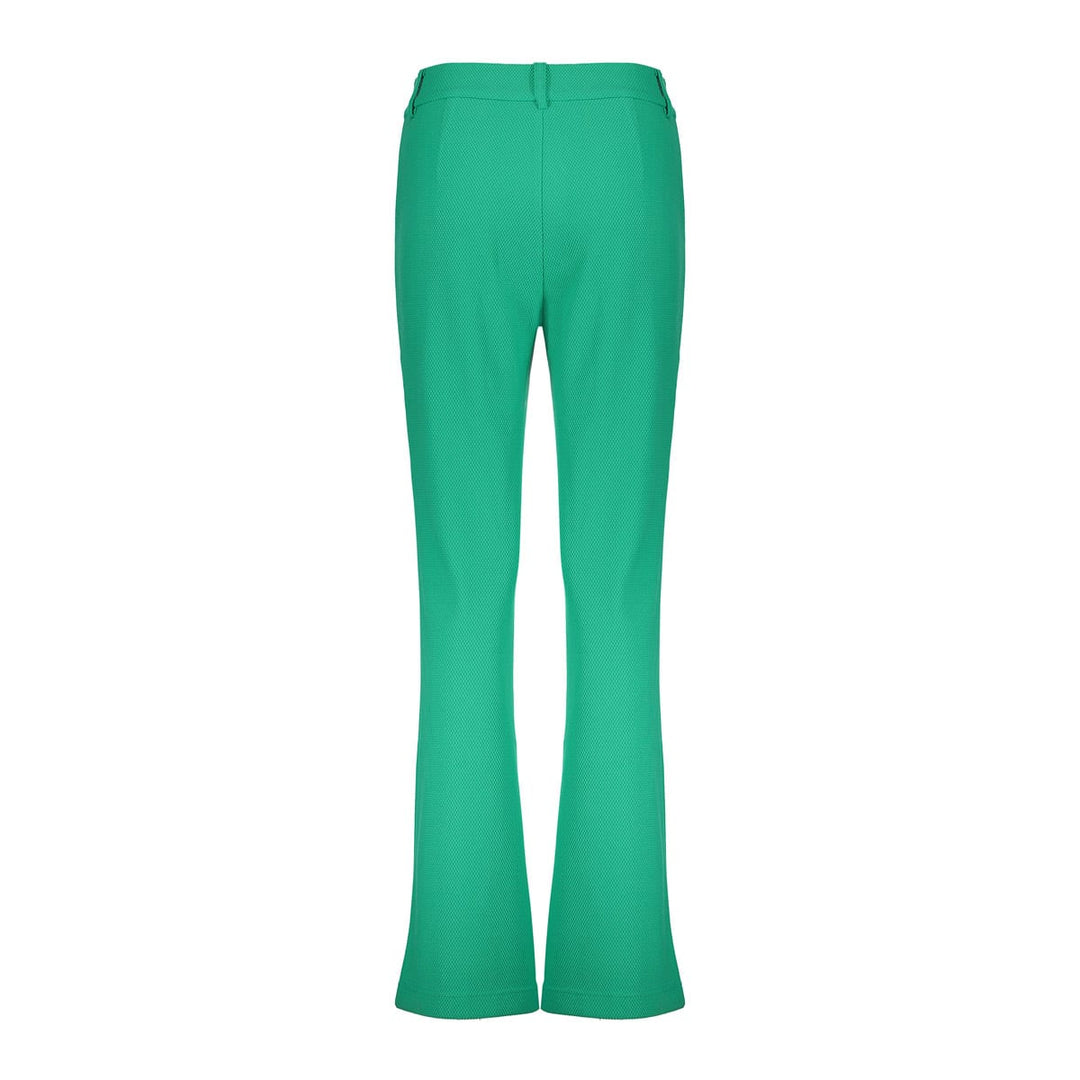 Geisha lange broek dames groen dessin – 61110-21