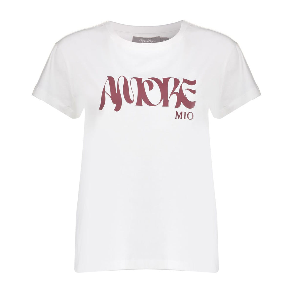 Geisha dames T-shirt 62353-24 off-white – dames