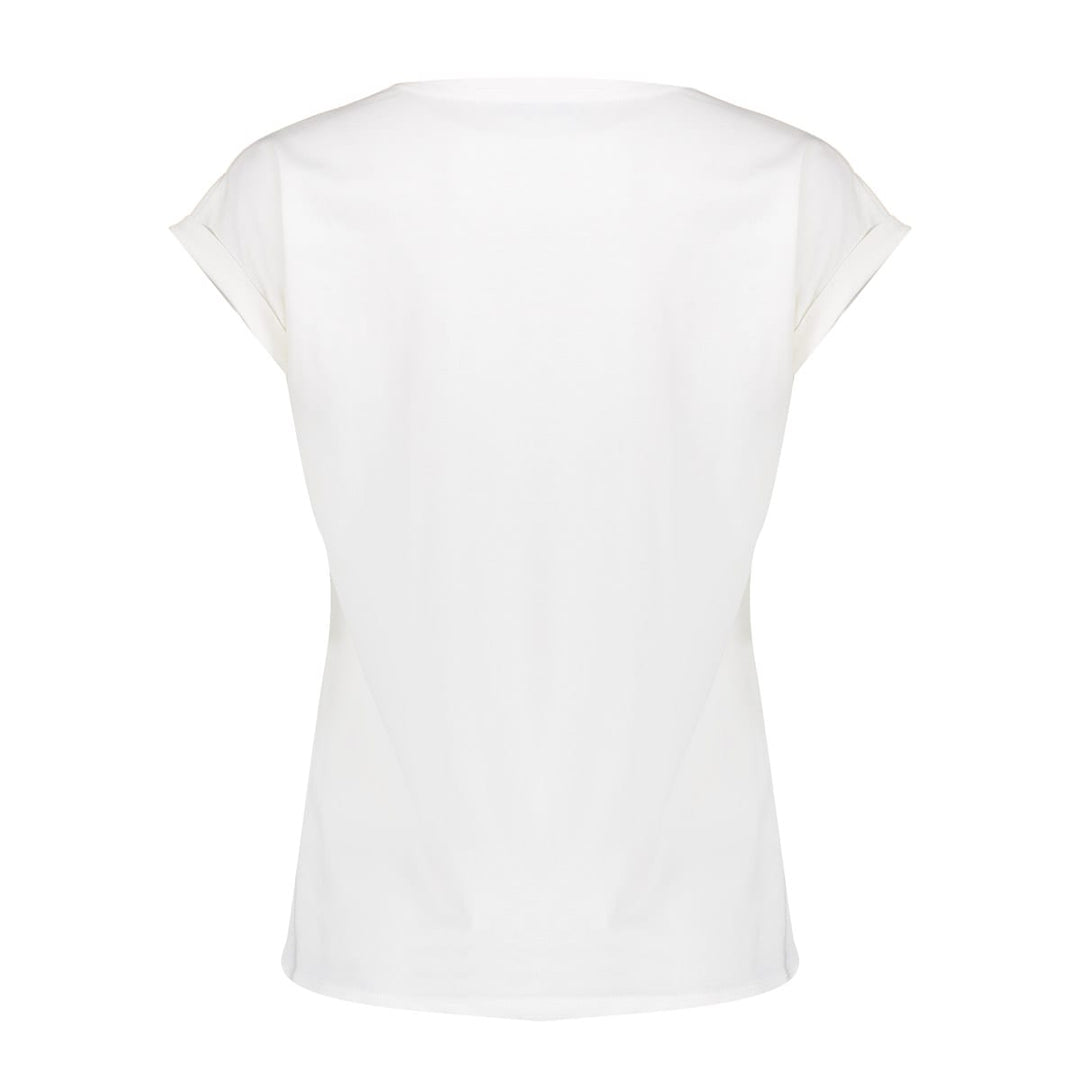 Geisha T-shirt 'soul' off-white – dames