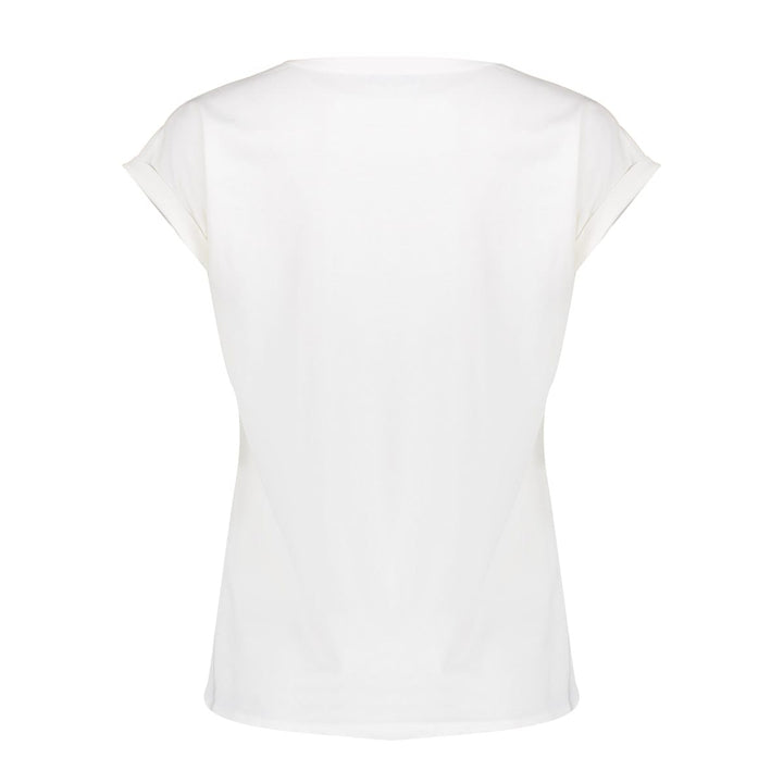 Geisha T-shirt 'soul' off-white – dames