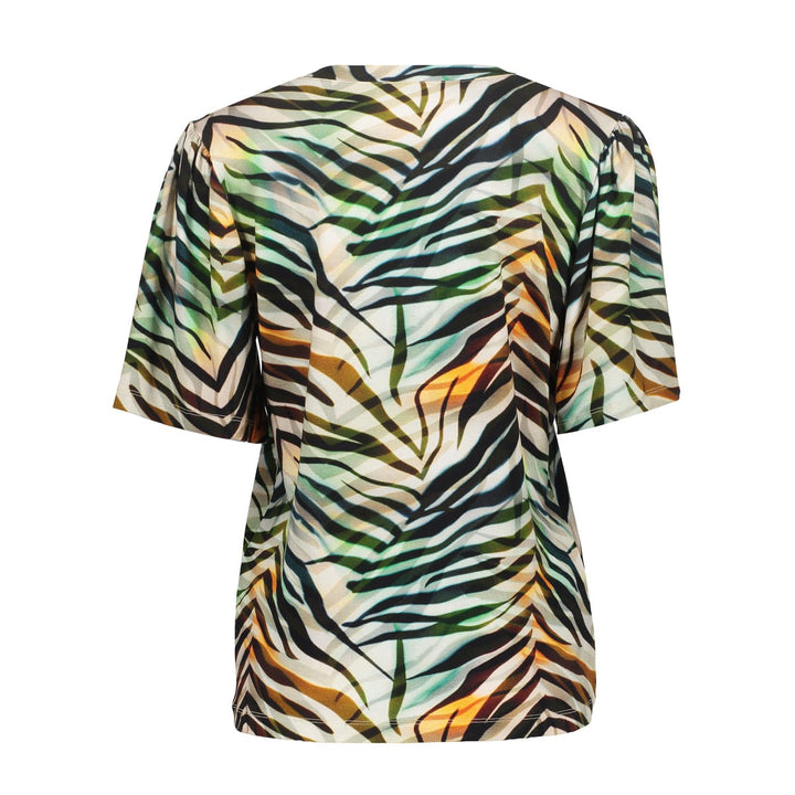 Geisha 62460-60 JAZZ T-shirt dames – groen dessin