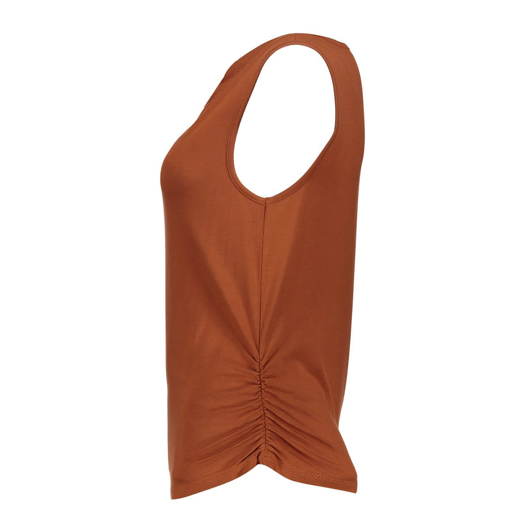 Geisha dames 62411-99 waterfall top – brique