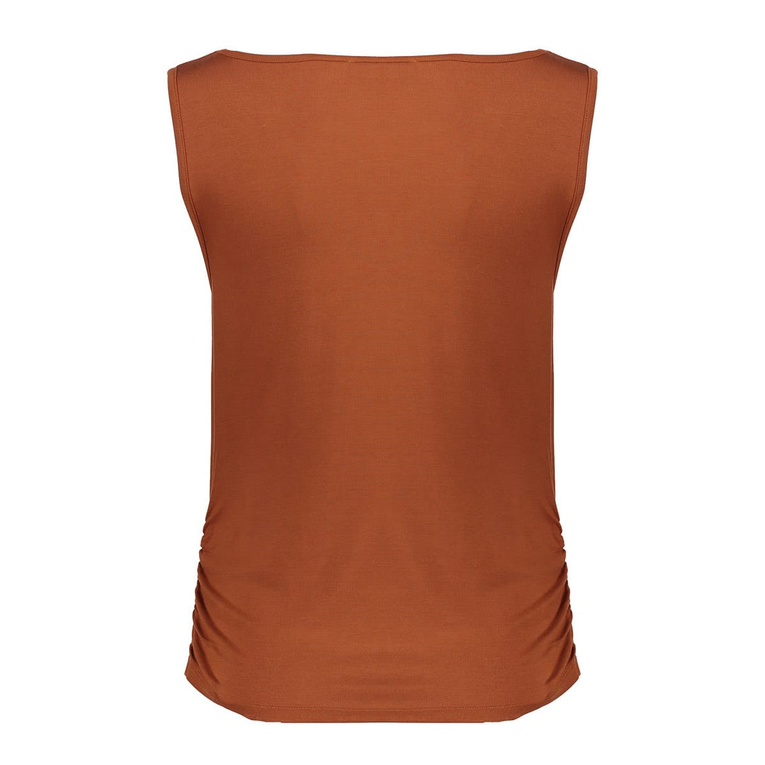 Geisha dames 62411-99 waterfall top – brique