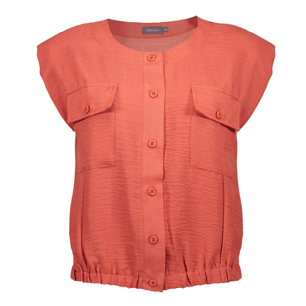 Geisha blouse 63092-60 brique – dames