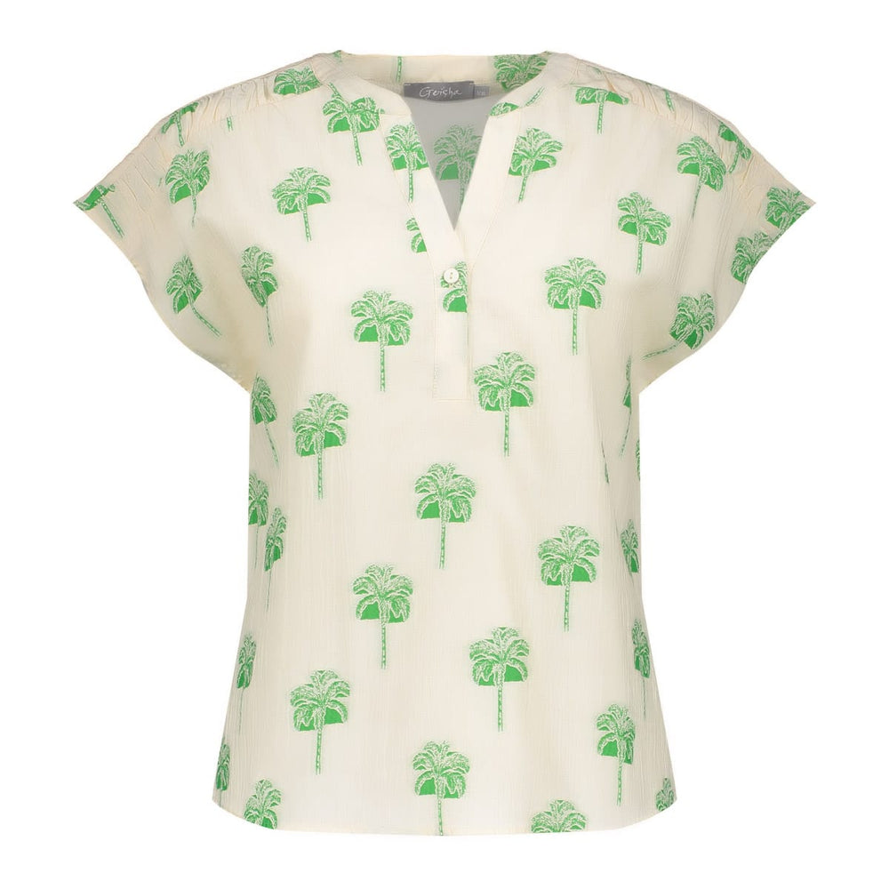 Geisha dames top 63291-20 – off-white