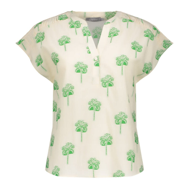 Geisha dames top 63291-20 – off-white