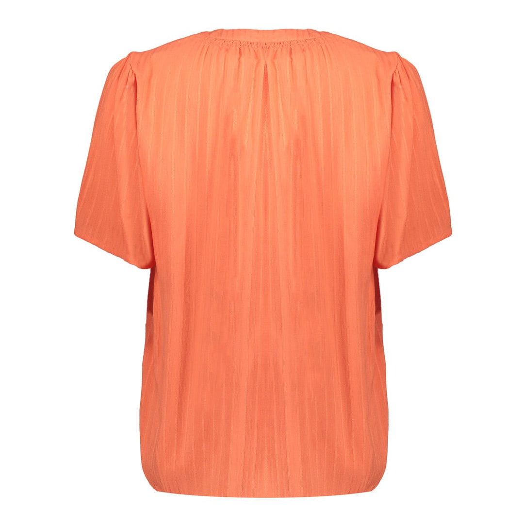 Geisha dames top 63419-14 oranje dessin – dames