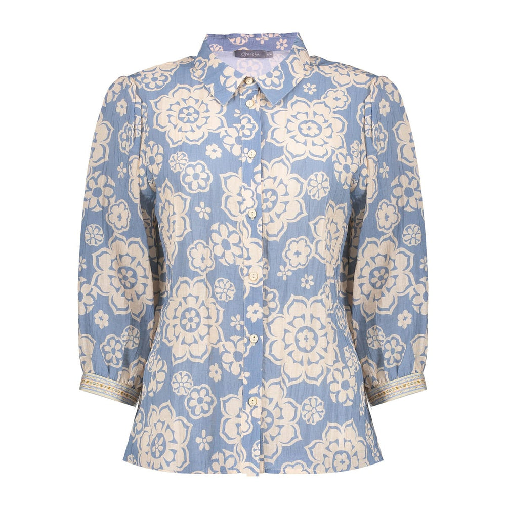 Geisha blouse 63466-20 navy – dames