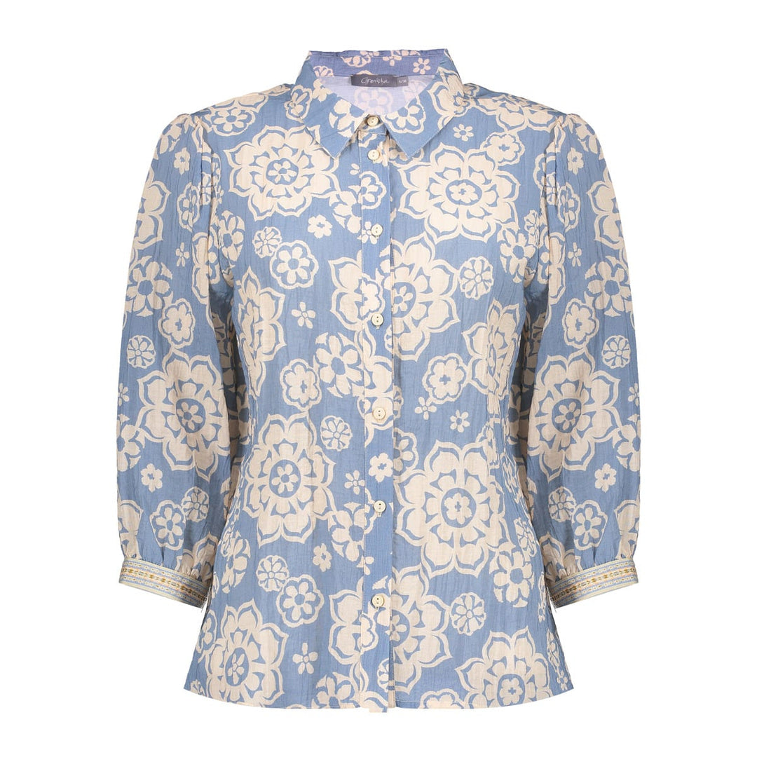 Geisha blouse 63466-20 navy – dames