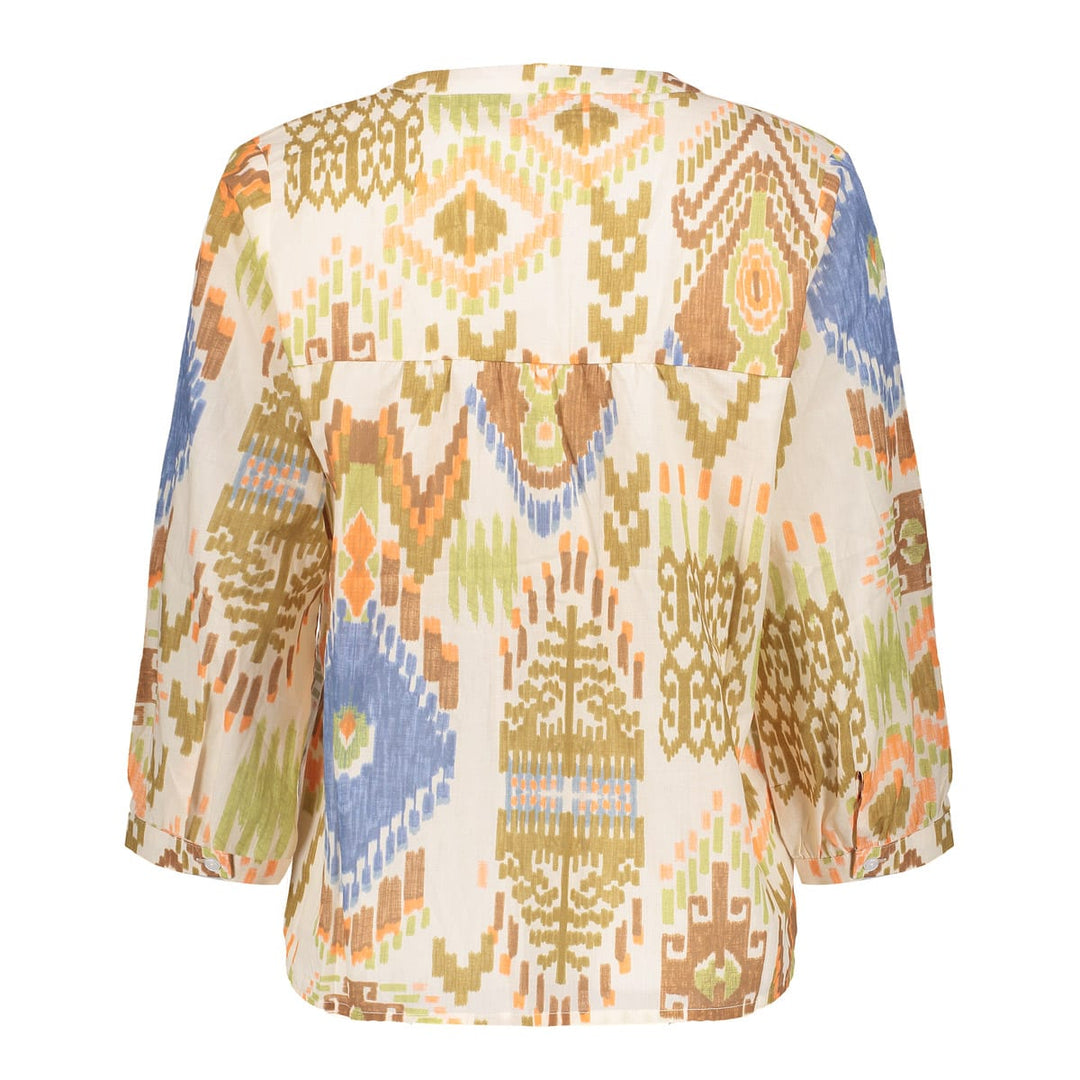 Geisha blouse 63469-20 ecru dessin – dames