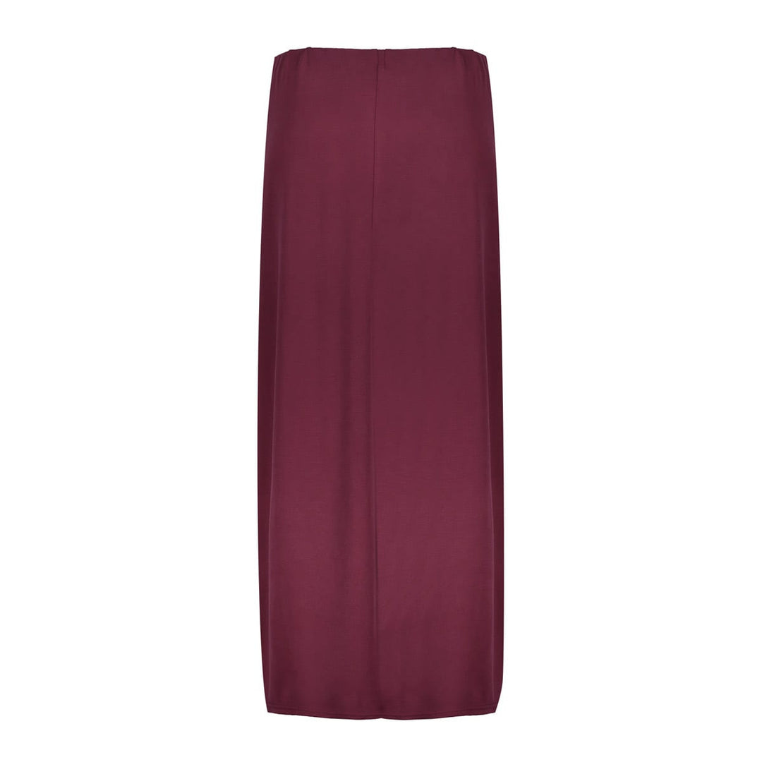 Geisha rok maxi dames bordeaux - 66364-20