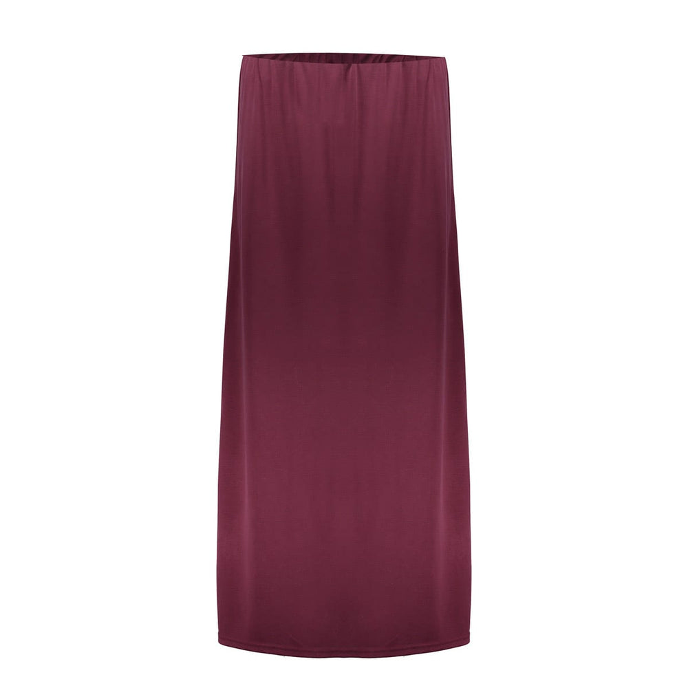 Geisha rok maxi dames bordeaux - 66364-20