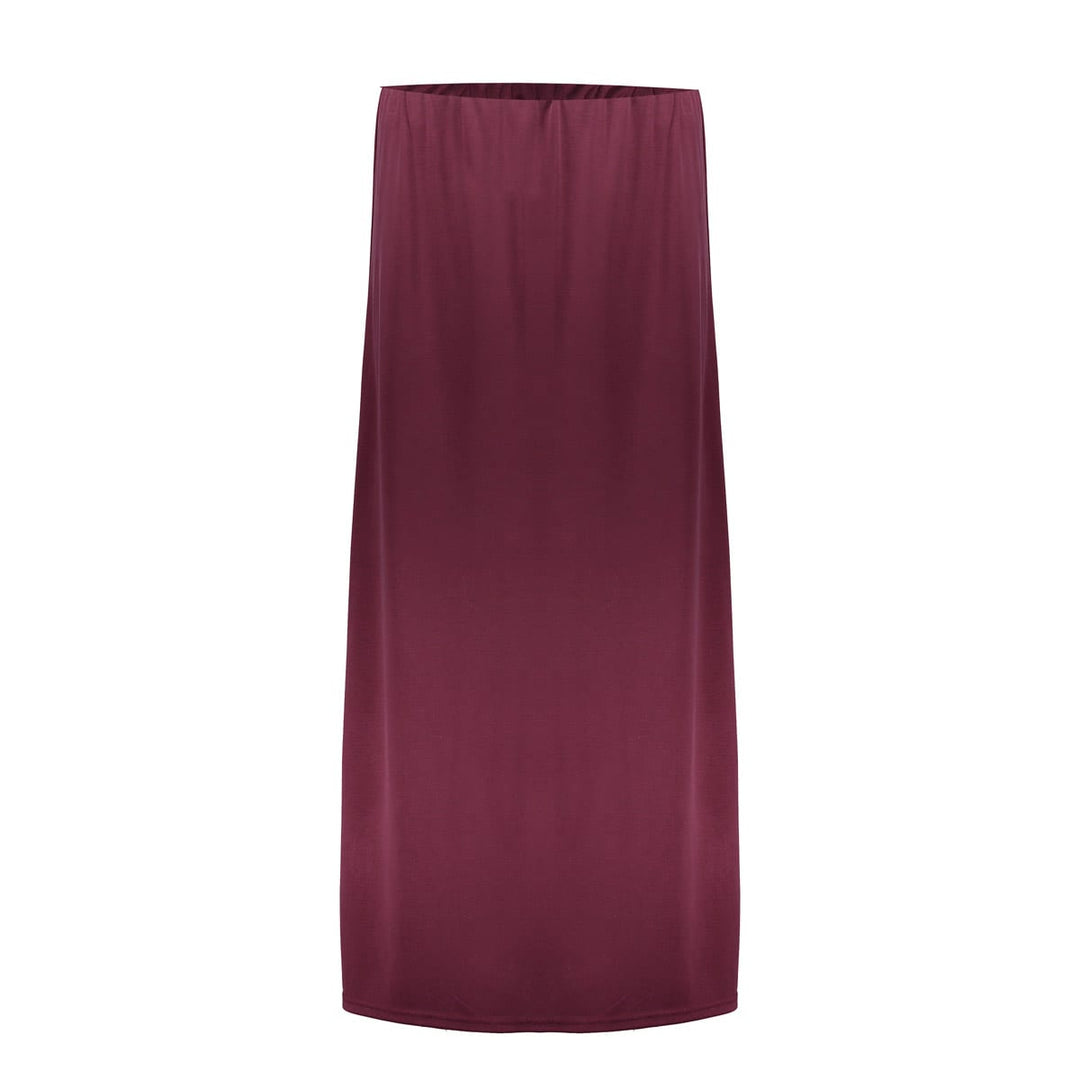Geisha rok maxi dames bordeaux - 66364-20