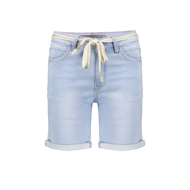 Geisha Frances shorts denim – dames - Blue Denim