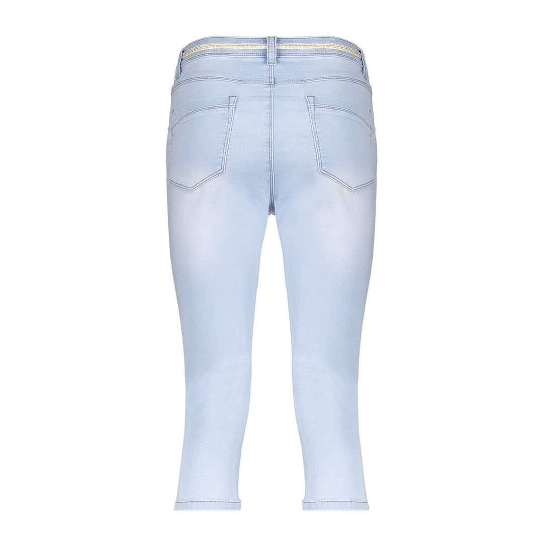 Geisha Emma capri denim dames - blue denim