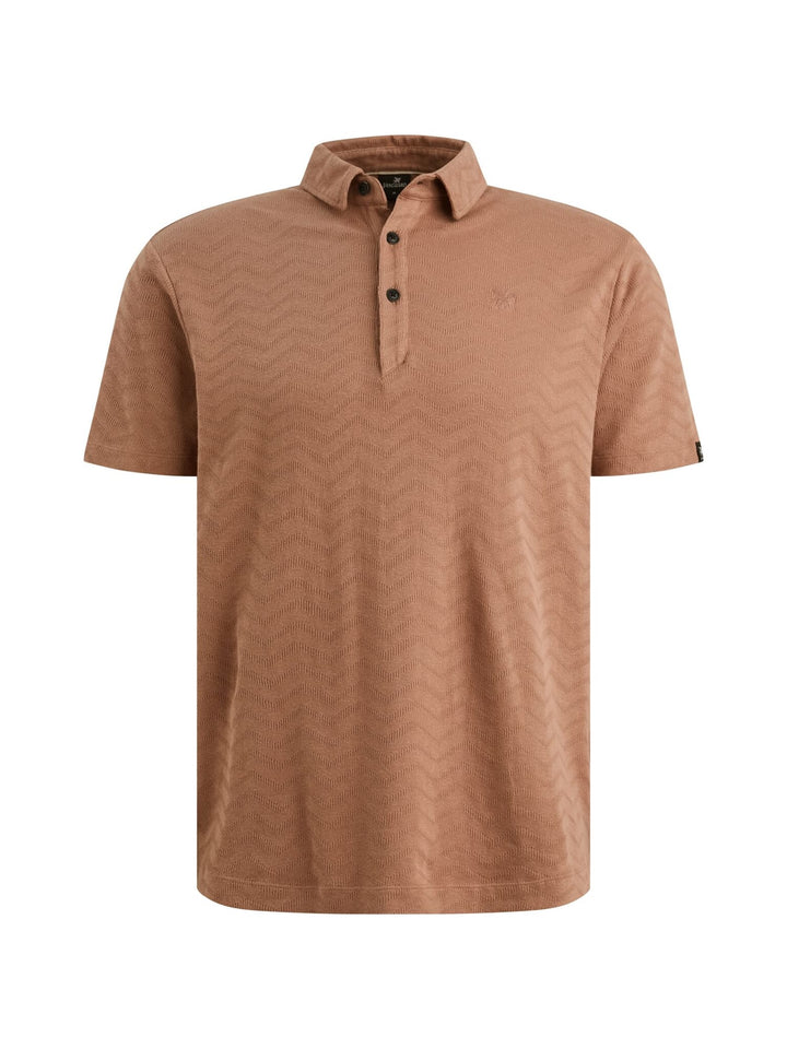 Vanguard polo k/m heren brique – VPSS2604858
