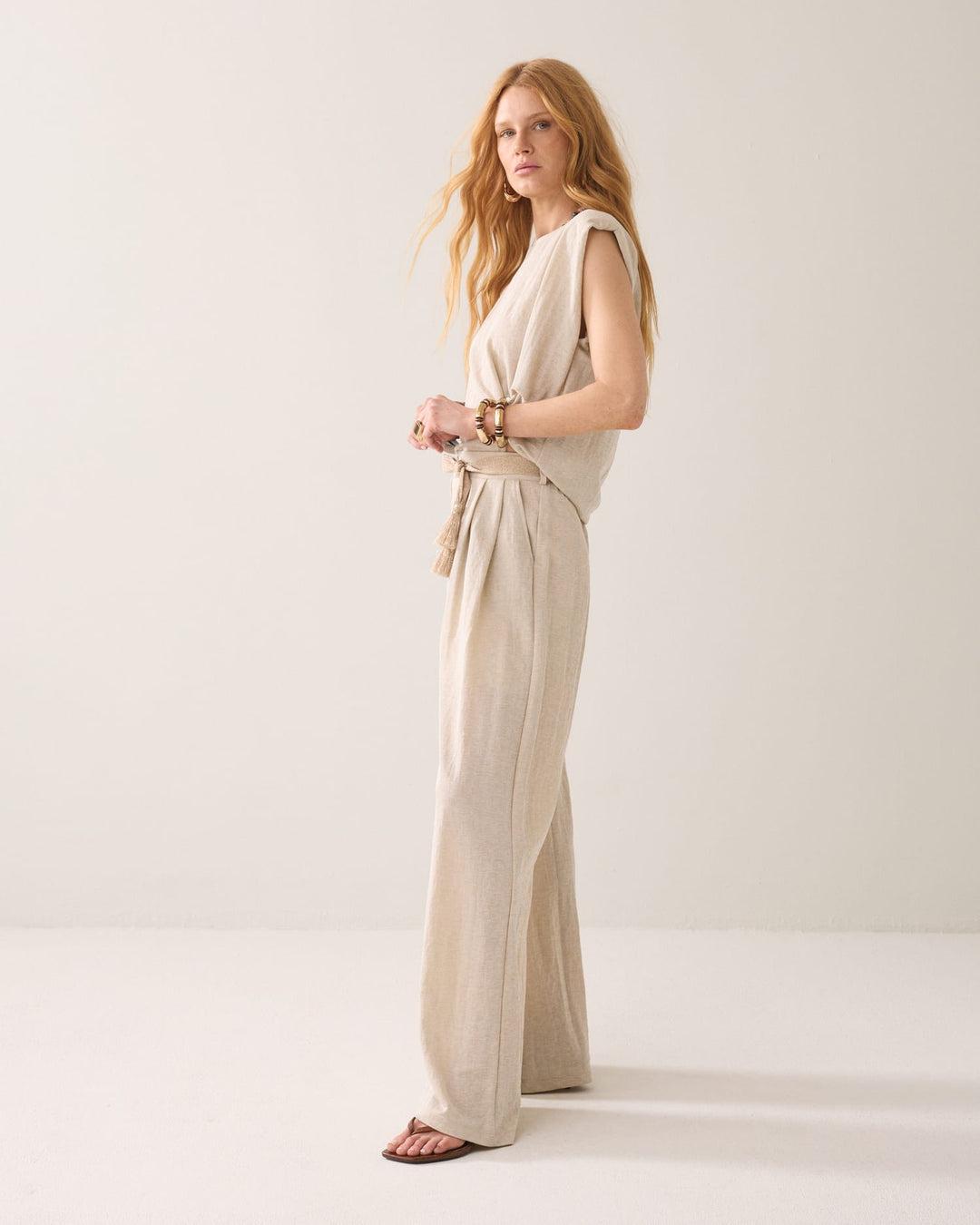 Summum lange broek zand – dames