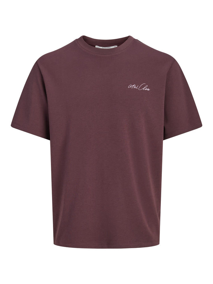 Jack & Jones T-shirt bordeaux – heren