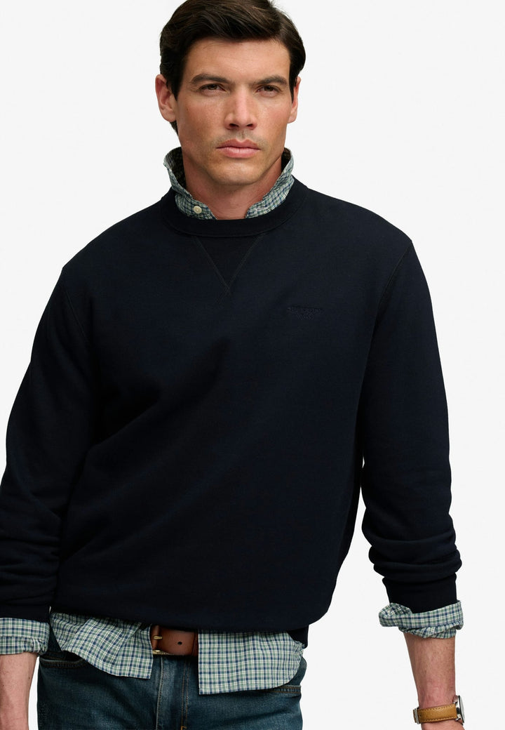 Superdry M2014701A sweater heren navy