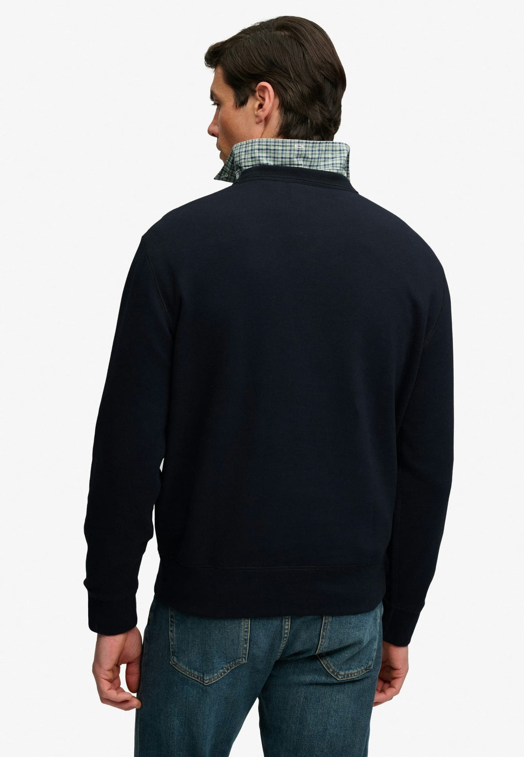 Superdry M2014701A sweater heren navy