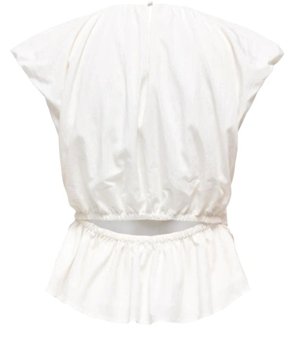 Jacqueline de Yong Tina top off-white – dames