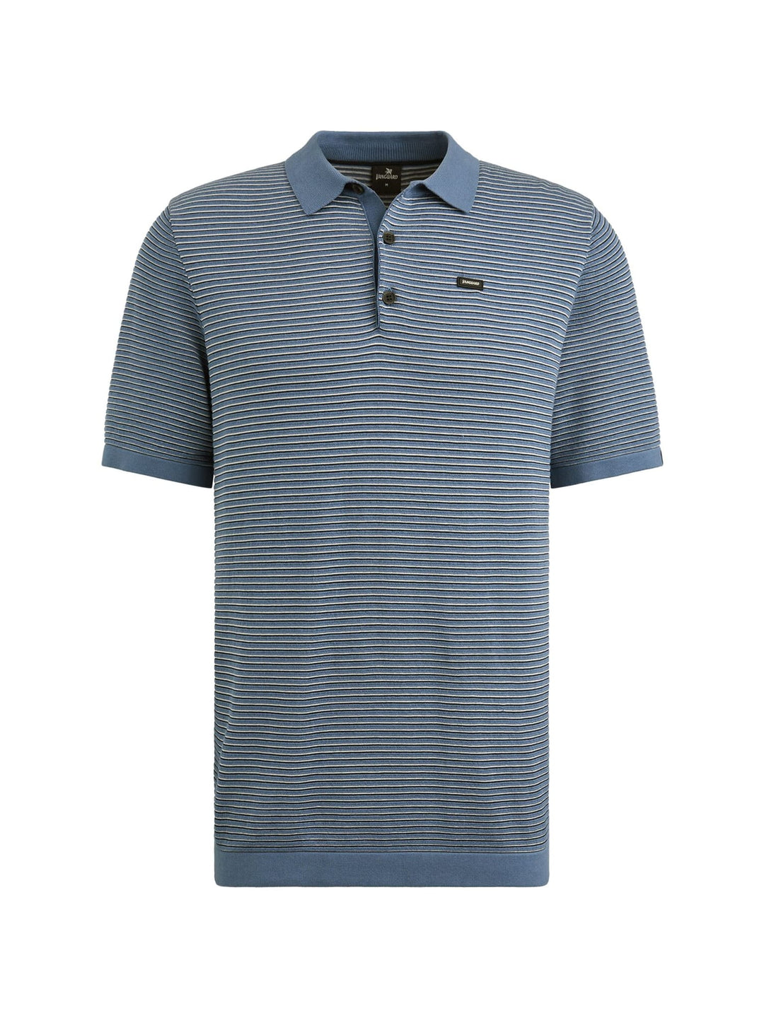Vanguard polo k/m heren blauw dessin – VPSS2505887