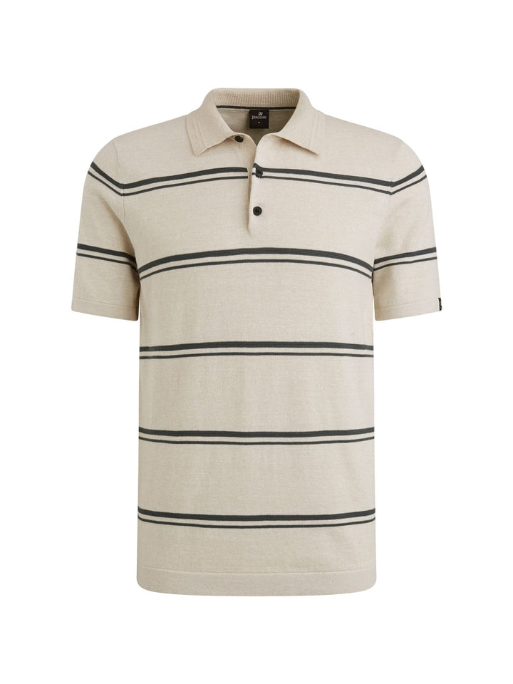 Vanguard VPSS2504851 polo ecru dessin – heren