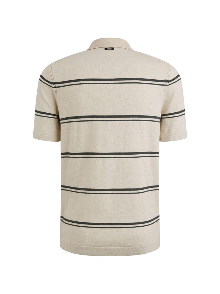 Vanguard VPSS2504851 polo k/m heren ecru dessin