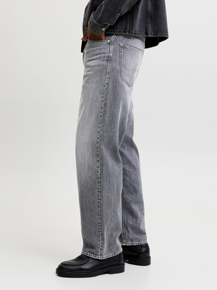 Jack &amp; Jones 12300804 Alex jeans low croth-baggy fit grey denim – heren - L34