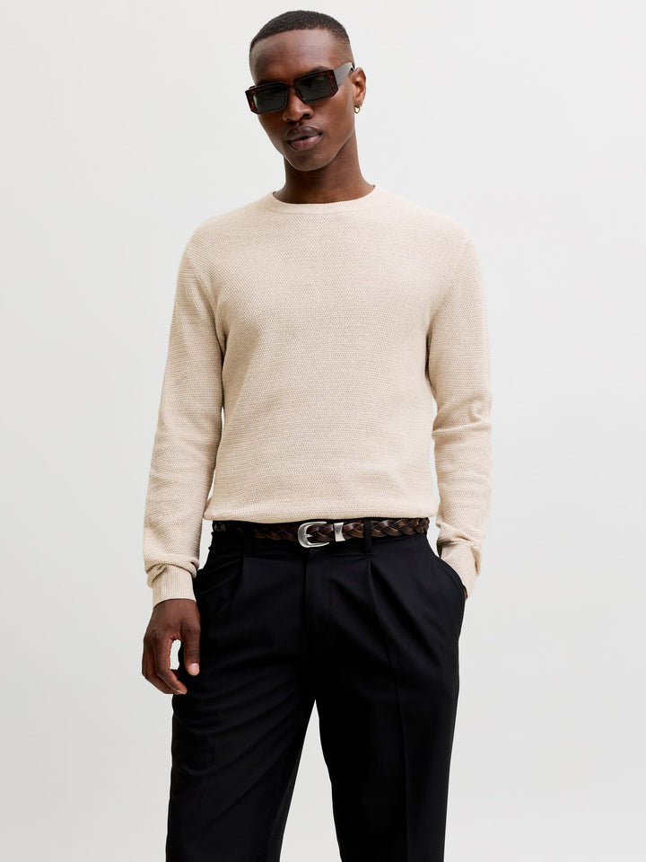 Jack & Jones Eryder trui beige – heren
