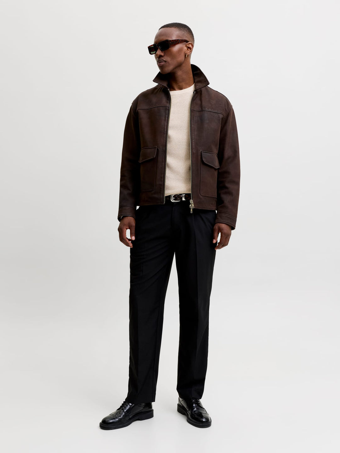 Jack & Jones Eryder trui beige – heren