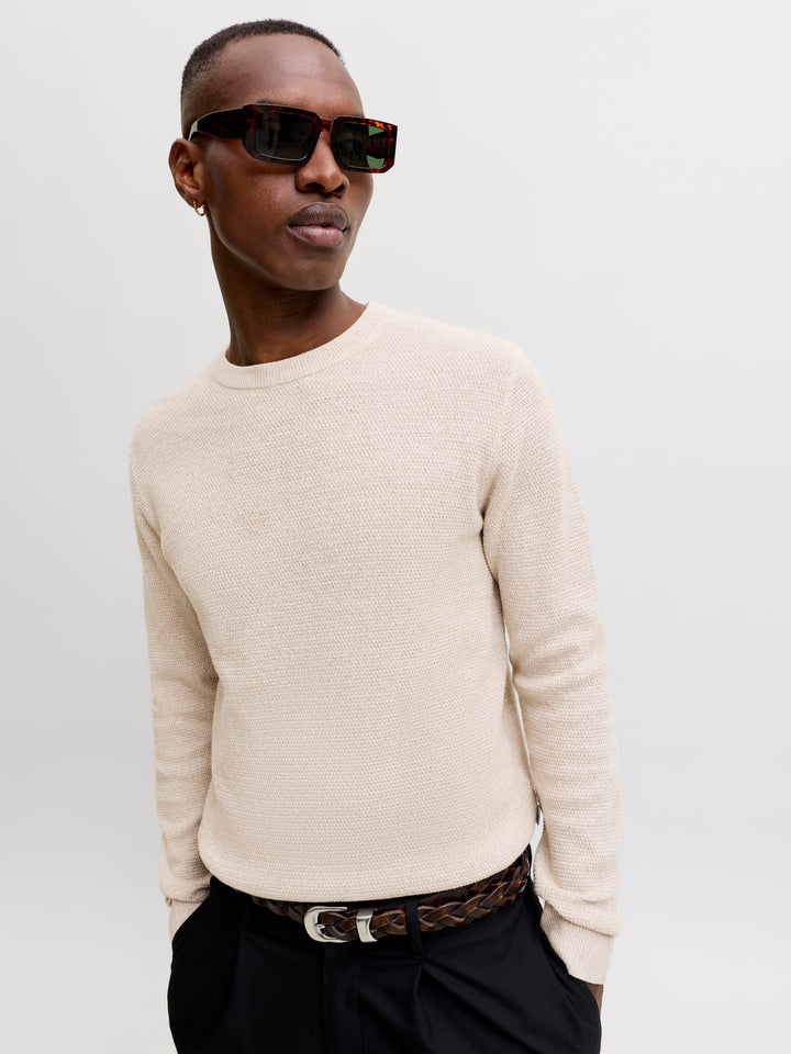 Jack & Jones Eryder trui beige – heren