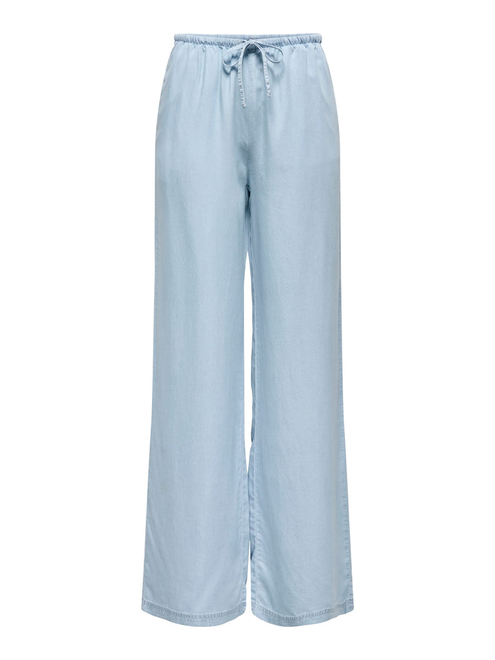 Only 15363959 Charis lange broek blue denim – dames