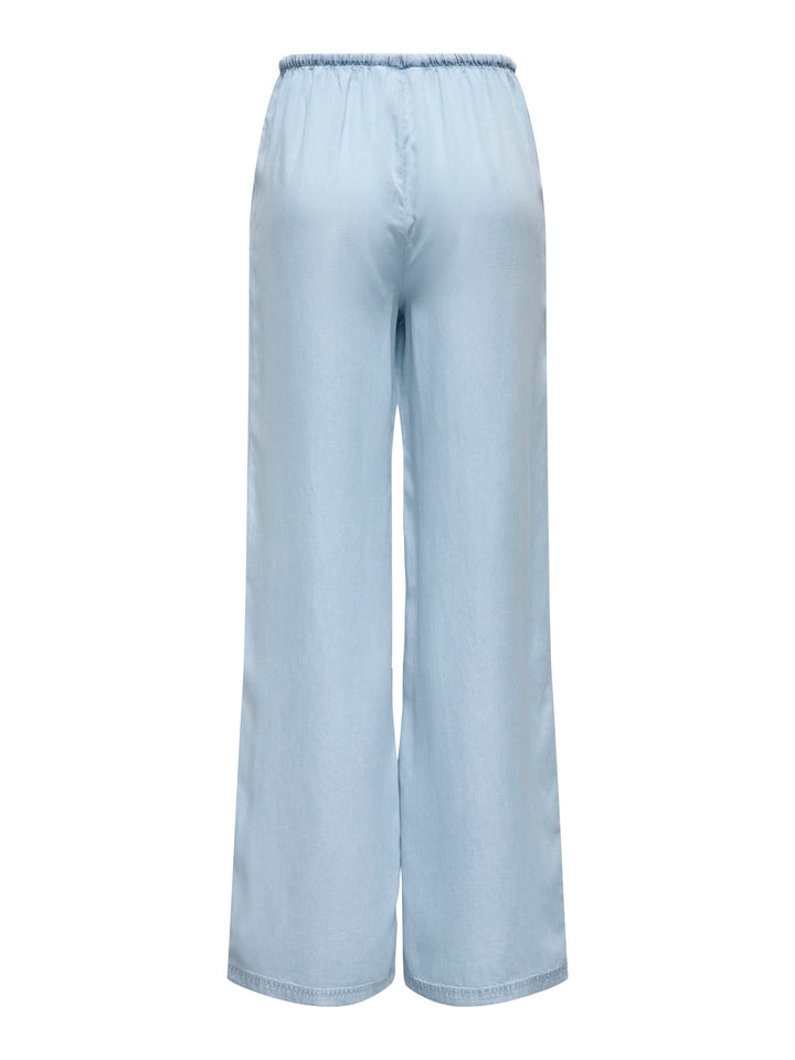 Only 15363959 Charis lange broek blue denim – dames