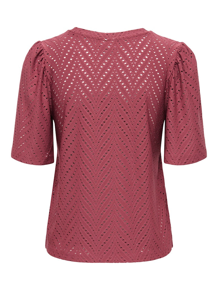 Jacqueline de Yong top bordeaux – dames