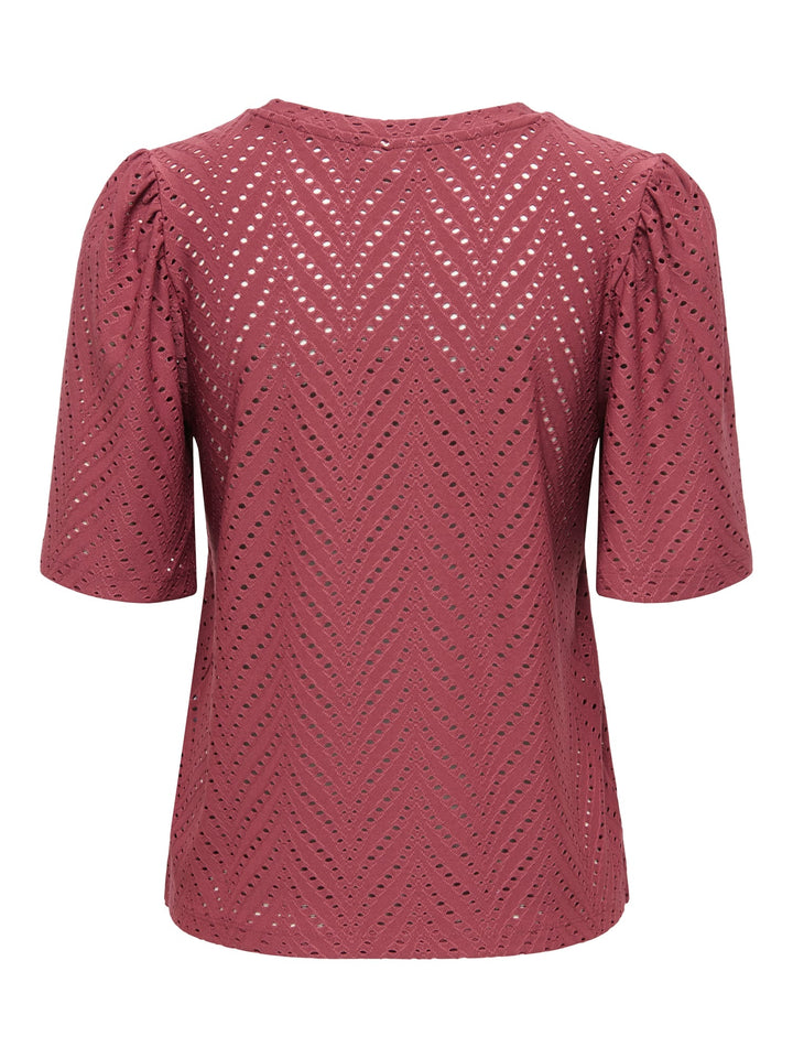 Jacqueline de Yong top bordeaux – dames