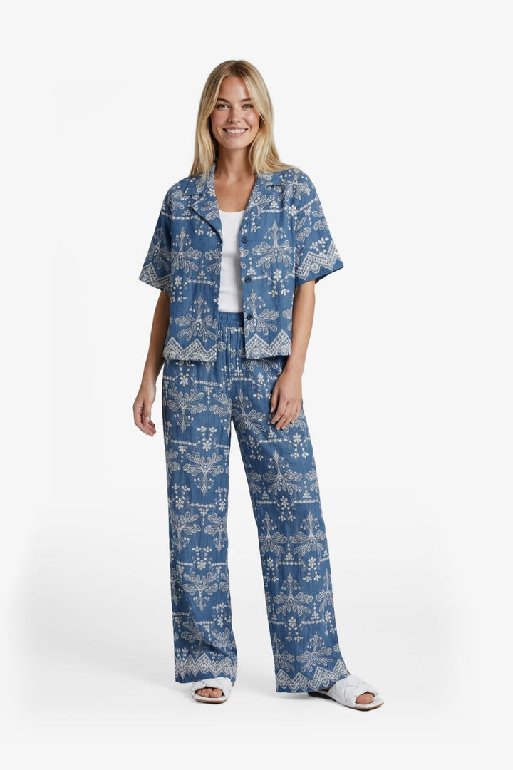 G-Maxx Maeva blouse lichtblauw – dames