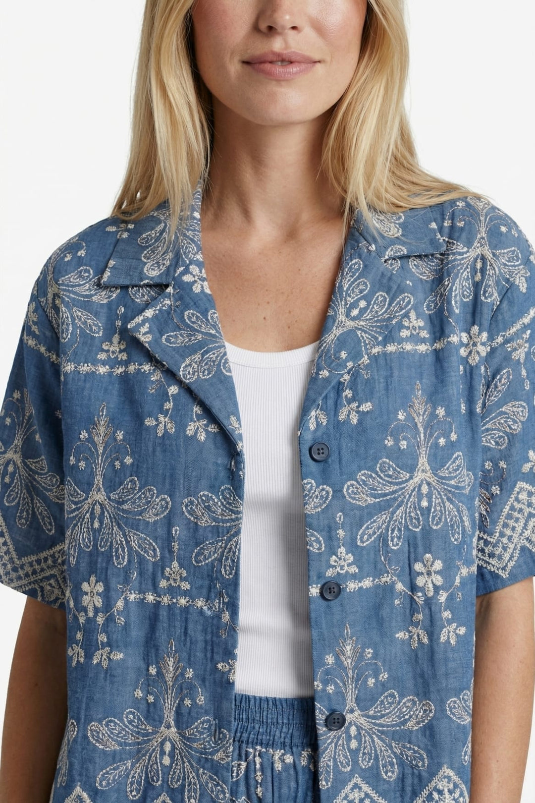 G-Maxx Maeva blouse lichtblauw – dames
