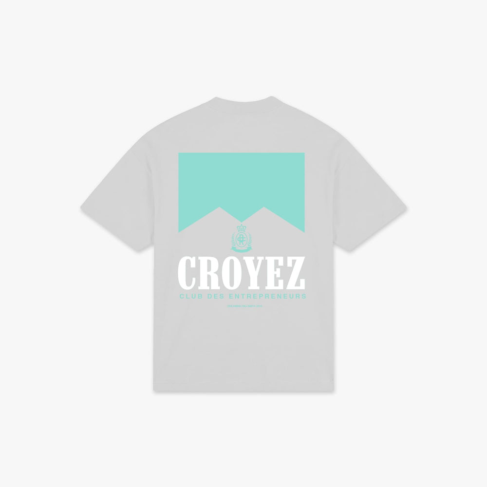 Croyez Entrepreneur T-Shirt lichtgrijs – heren