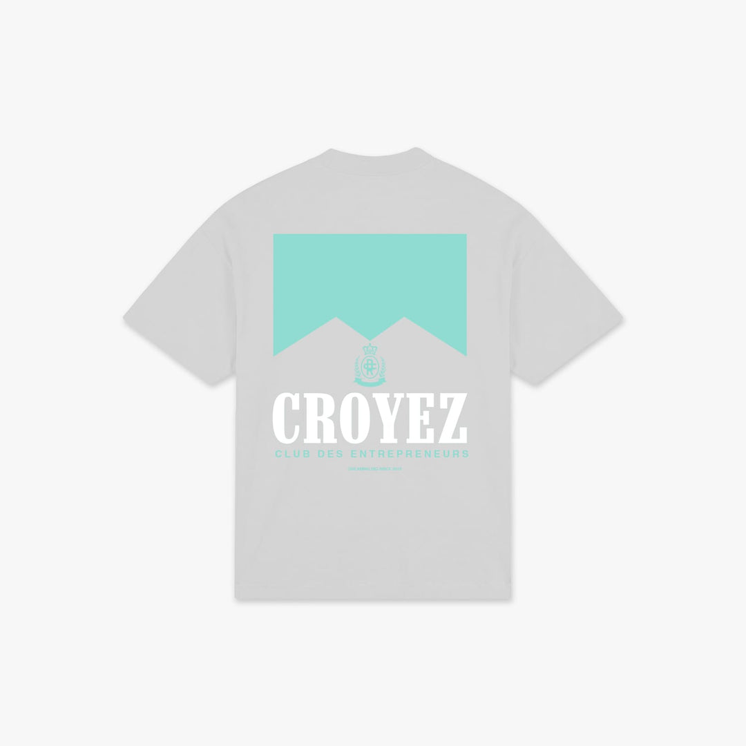 Croyez Entrepreneur T-Shirt lichtgrijs – heren