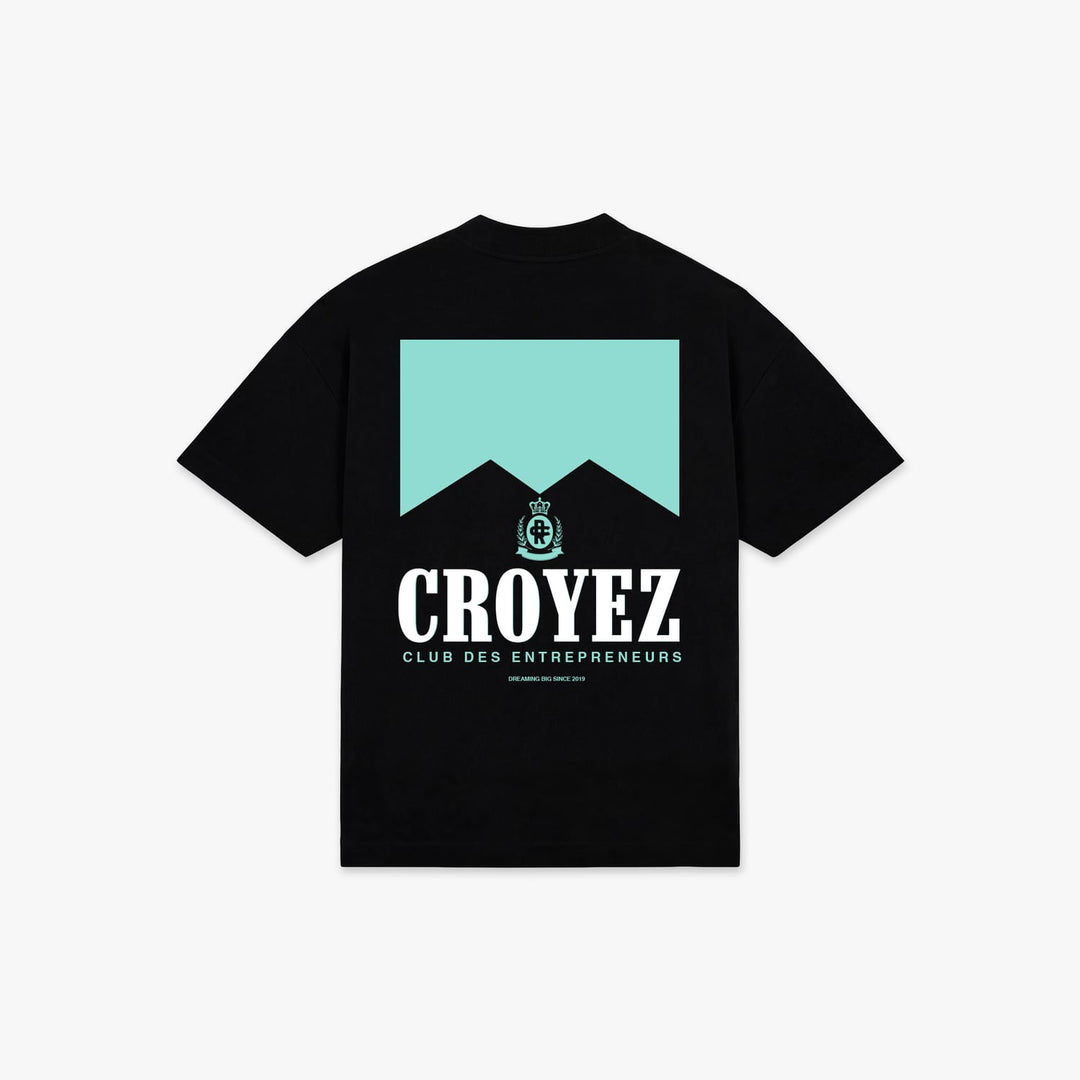 Croyez Entrepreneur T-Shirt zwart – heren