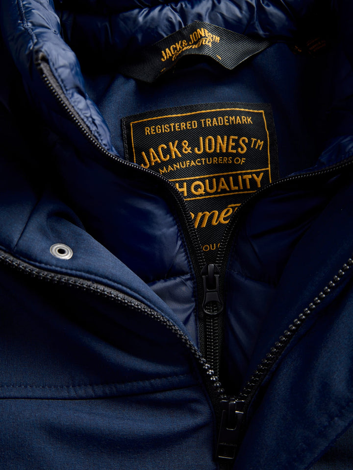 Jack &amp; Jones 12298732 Clark winterjas navy – heren