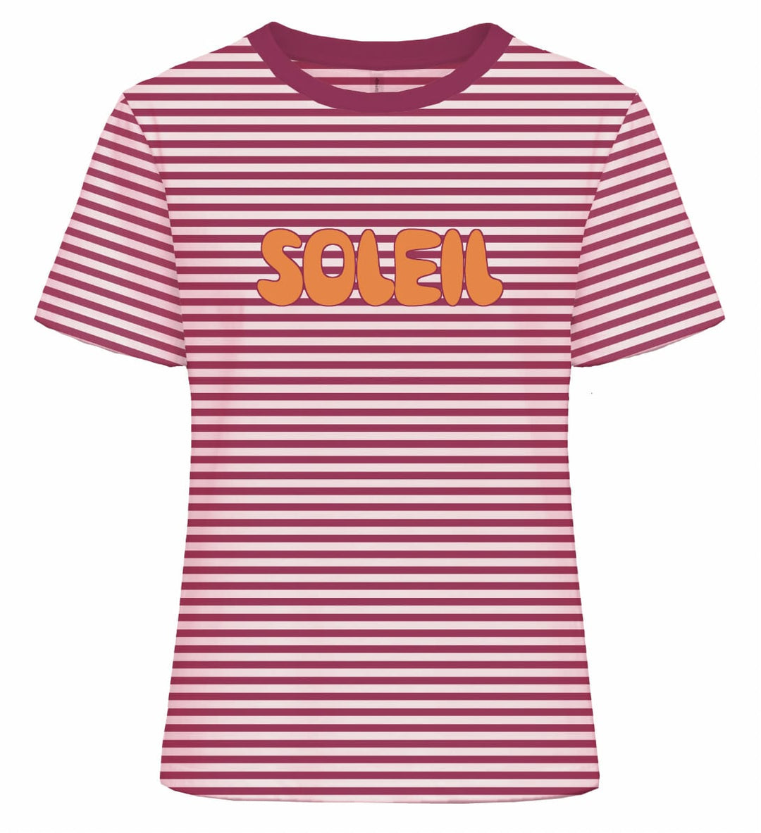 Only Amira T-shirt roze dessin – dames