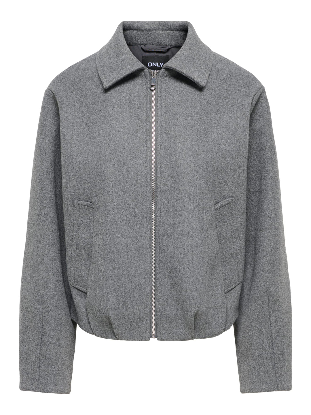 Only 15382201 Trish bomberjack antraciet – dames