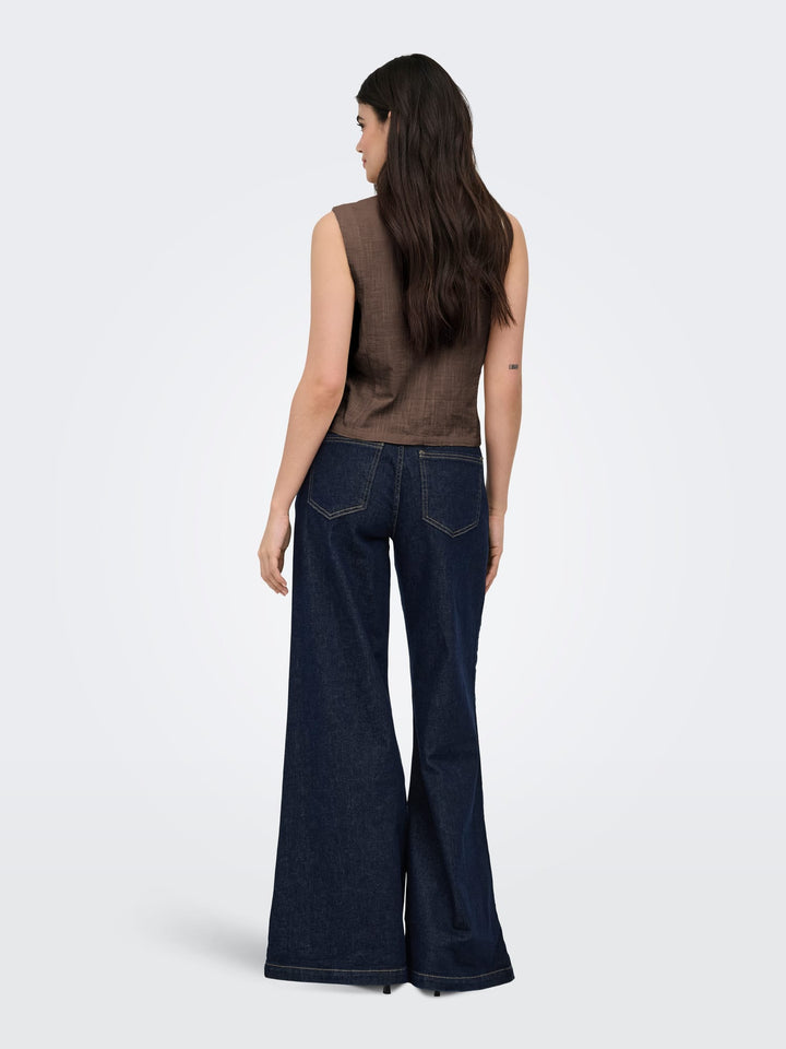 Only Tizana gilet bruin – dames