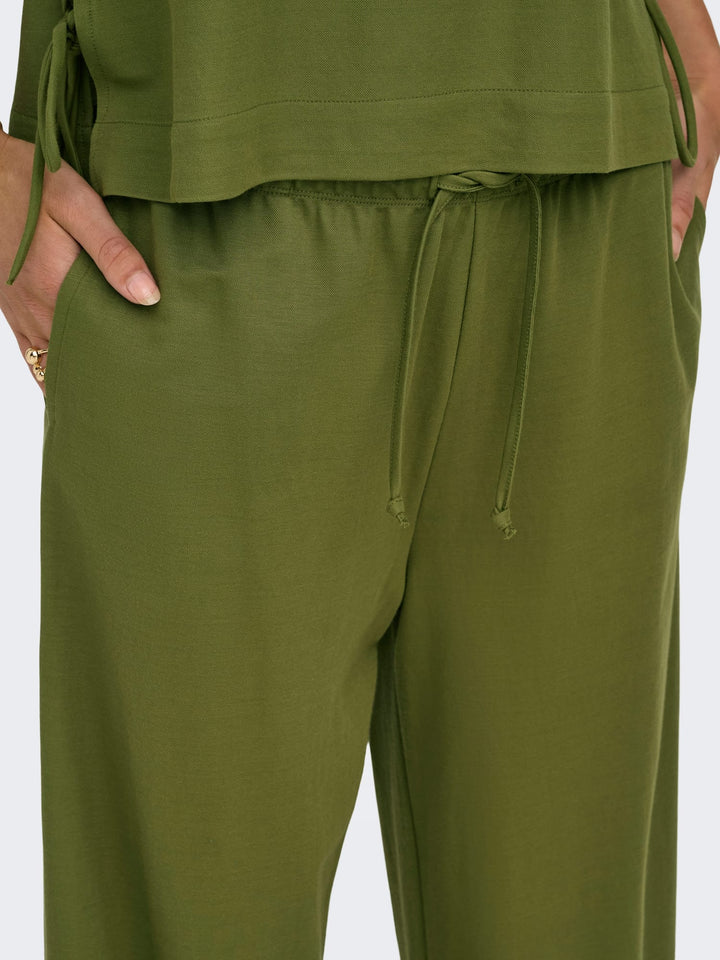 Jacqueline de Yong Leslie lange broek groen – dames - L32