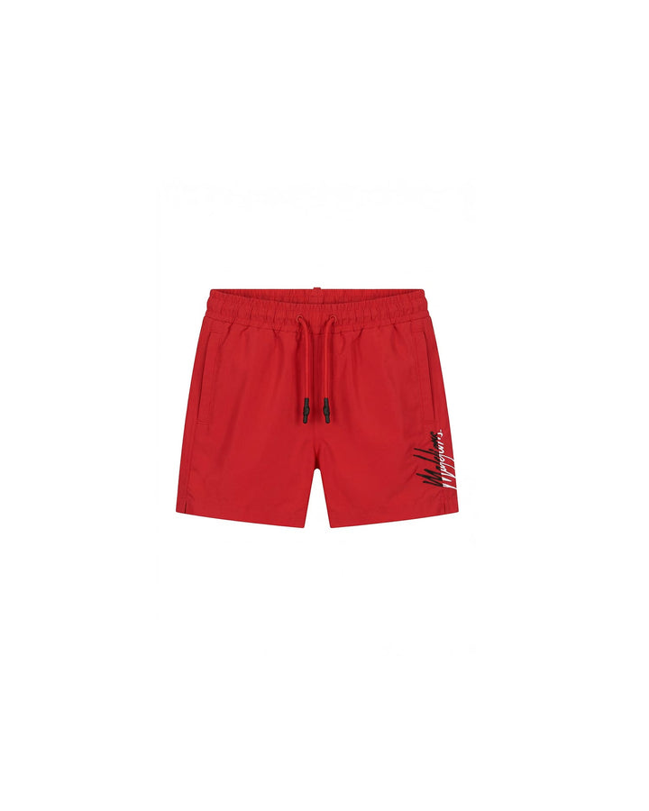Malelions Boys MJB30026011 zwembroek jongens rood