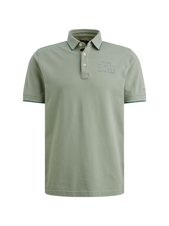 PME-Legend polo k/m heren olijf – PPSS2604867